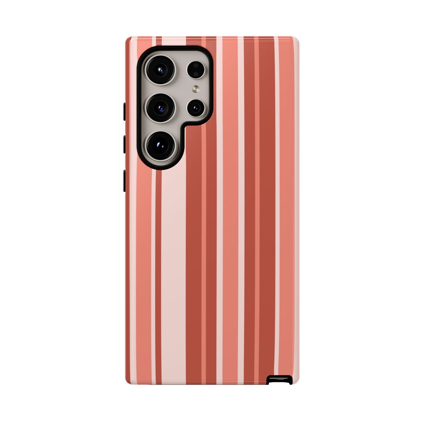 Terracotta Stripe Tough Phone Case