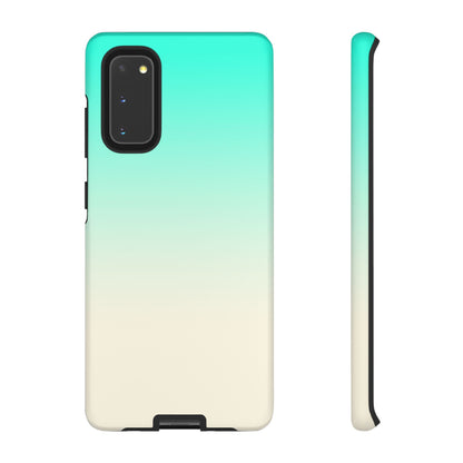 Aqua Cream Gradient Tough Phone Case