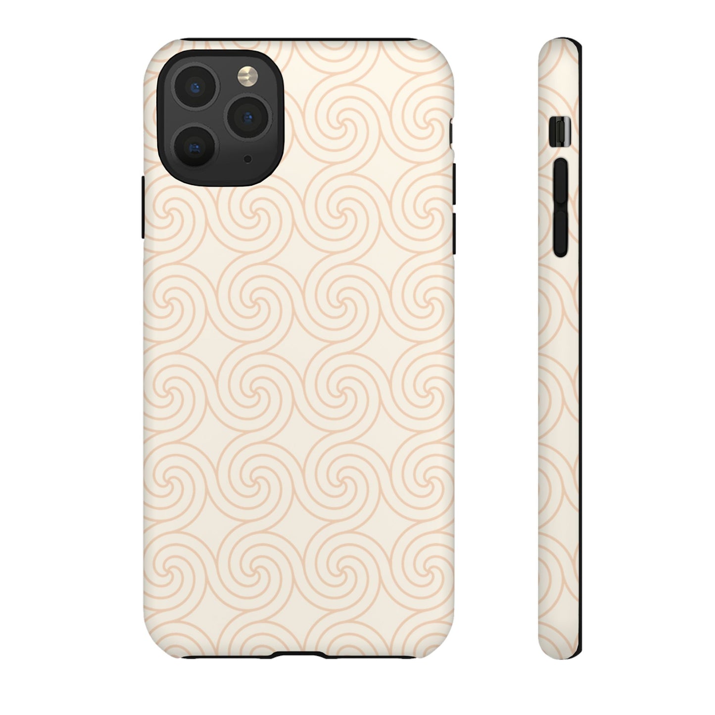Soft Sand Spiral Tough Phone Case