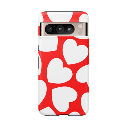 Love Pop Red Heart Tough Phone Case