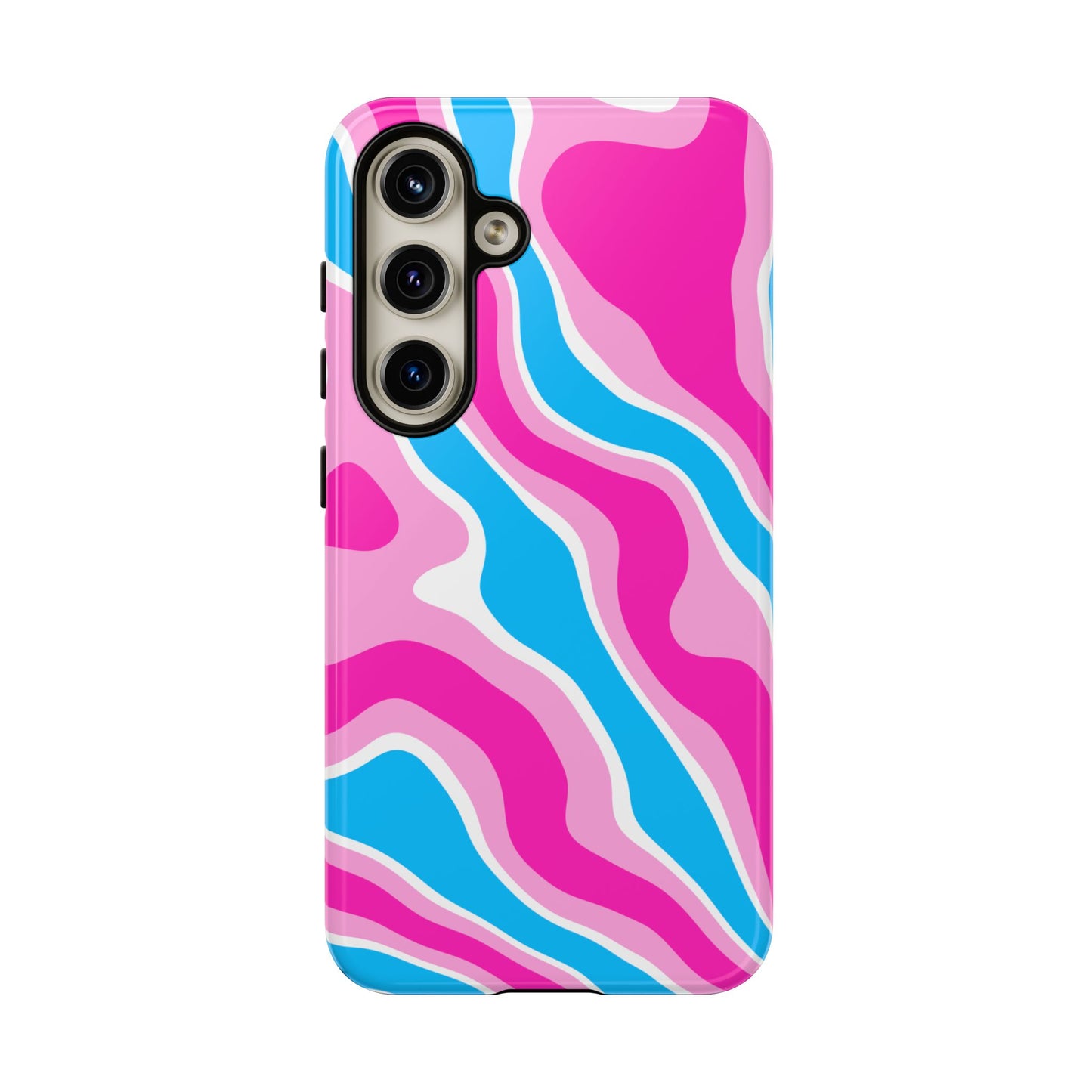 Candy Aqua Wave Tough Phone Case