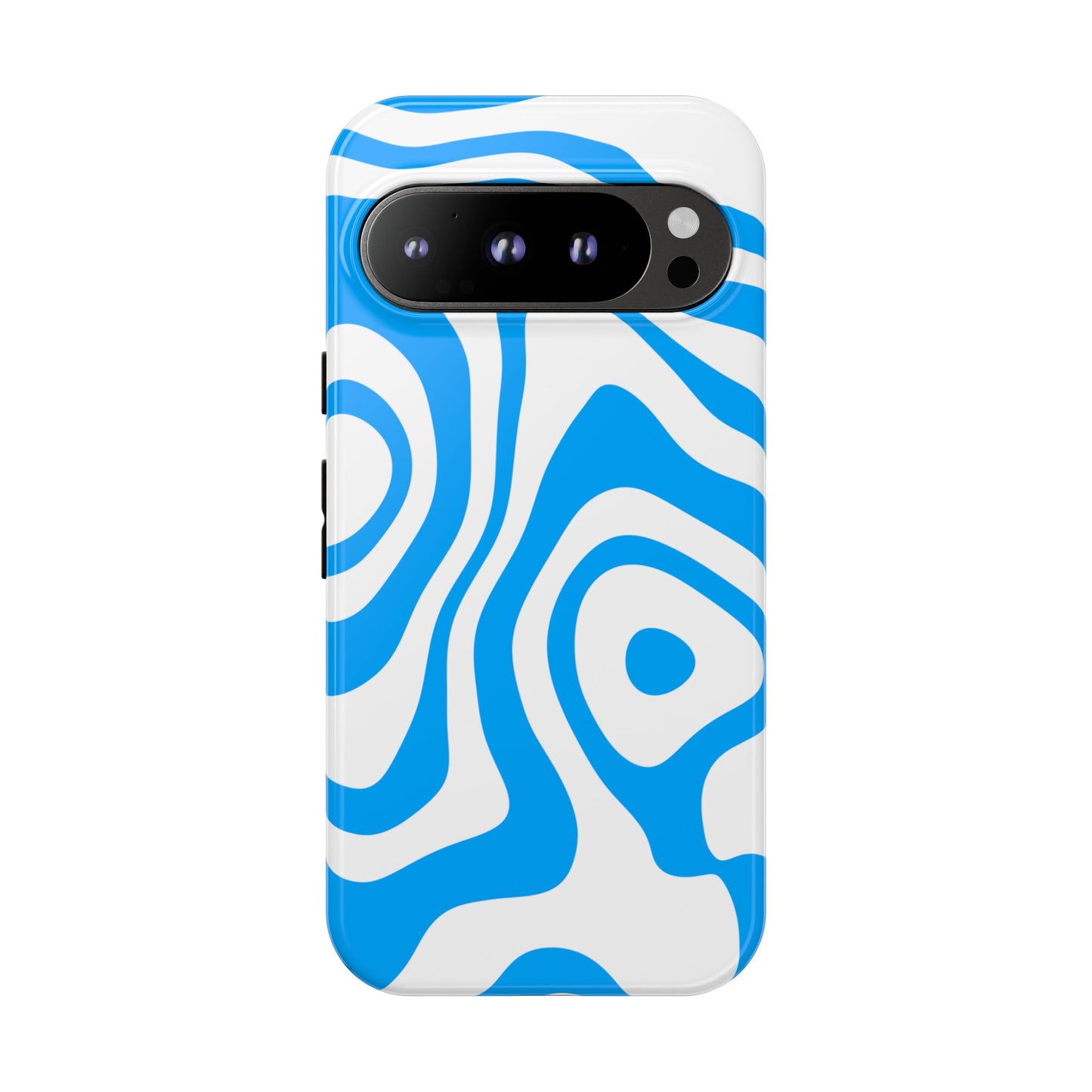 Blue Contour Tough Phone Case