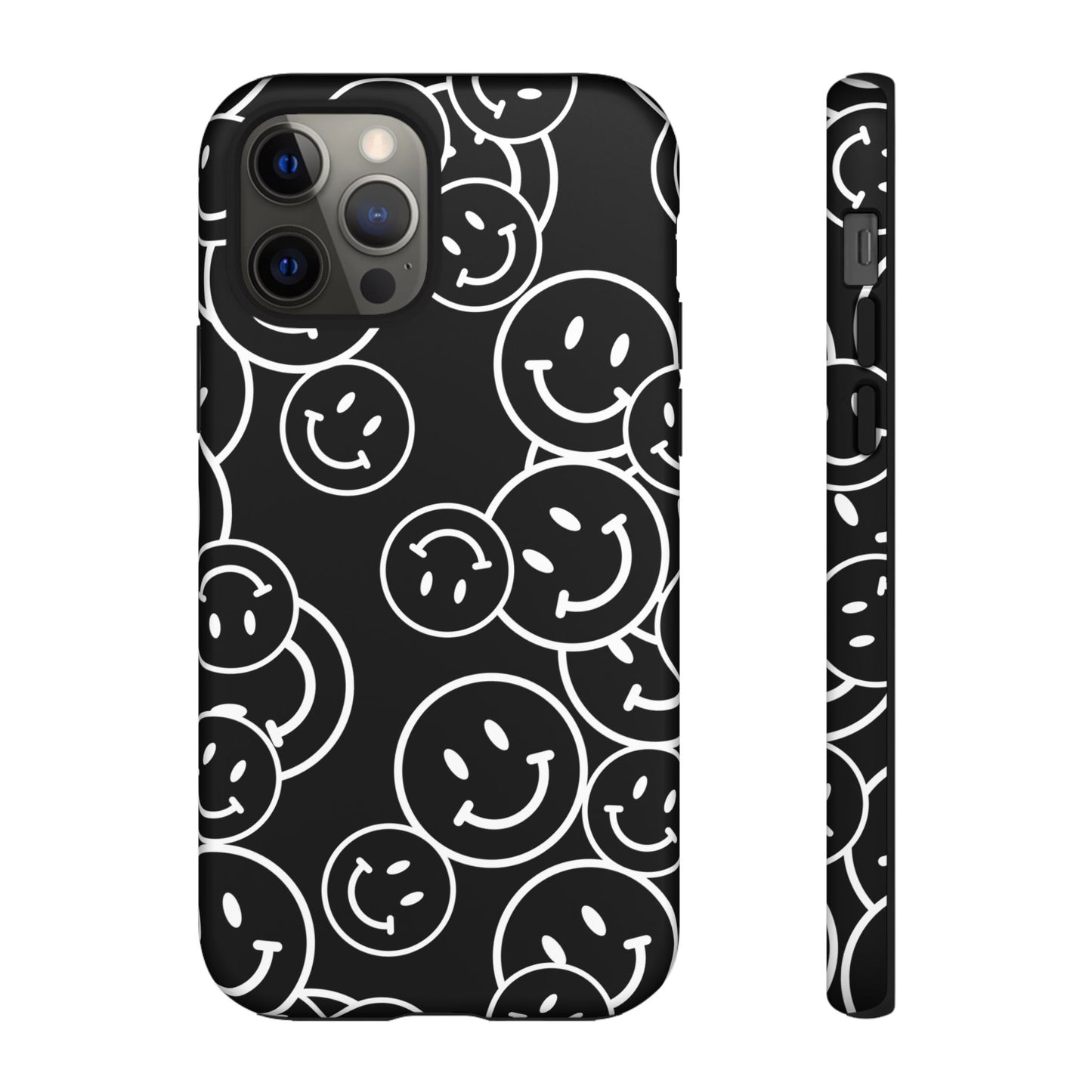 Happy Face Pattern Tough Phone Case