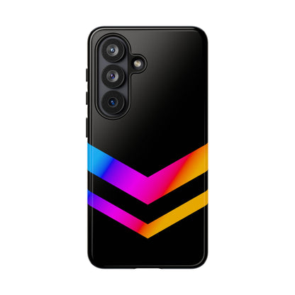Neon V-Stripe Tough Phone Case
