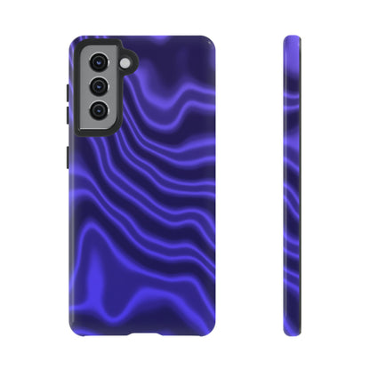 Neon Purple Flow Tough Phone Case