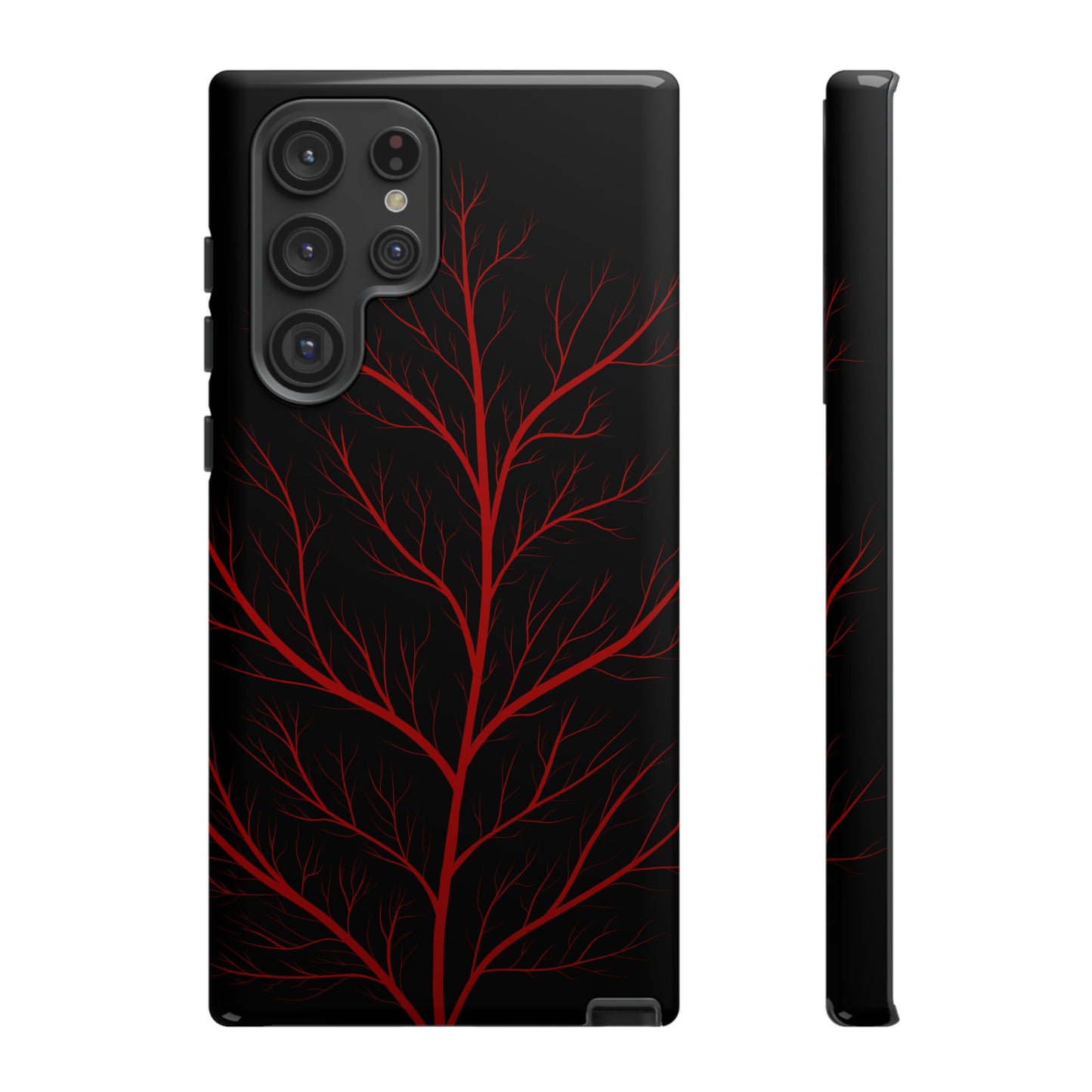 Crimson Branch Tough Phone Case