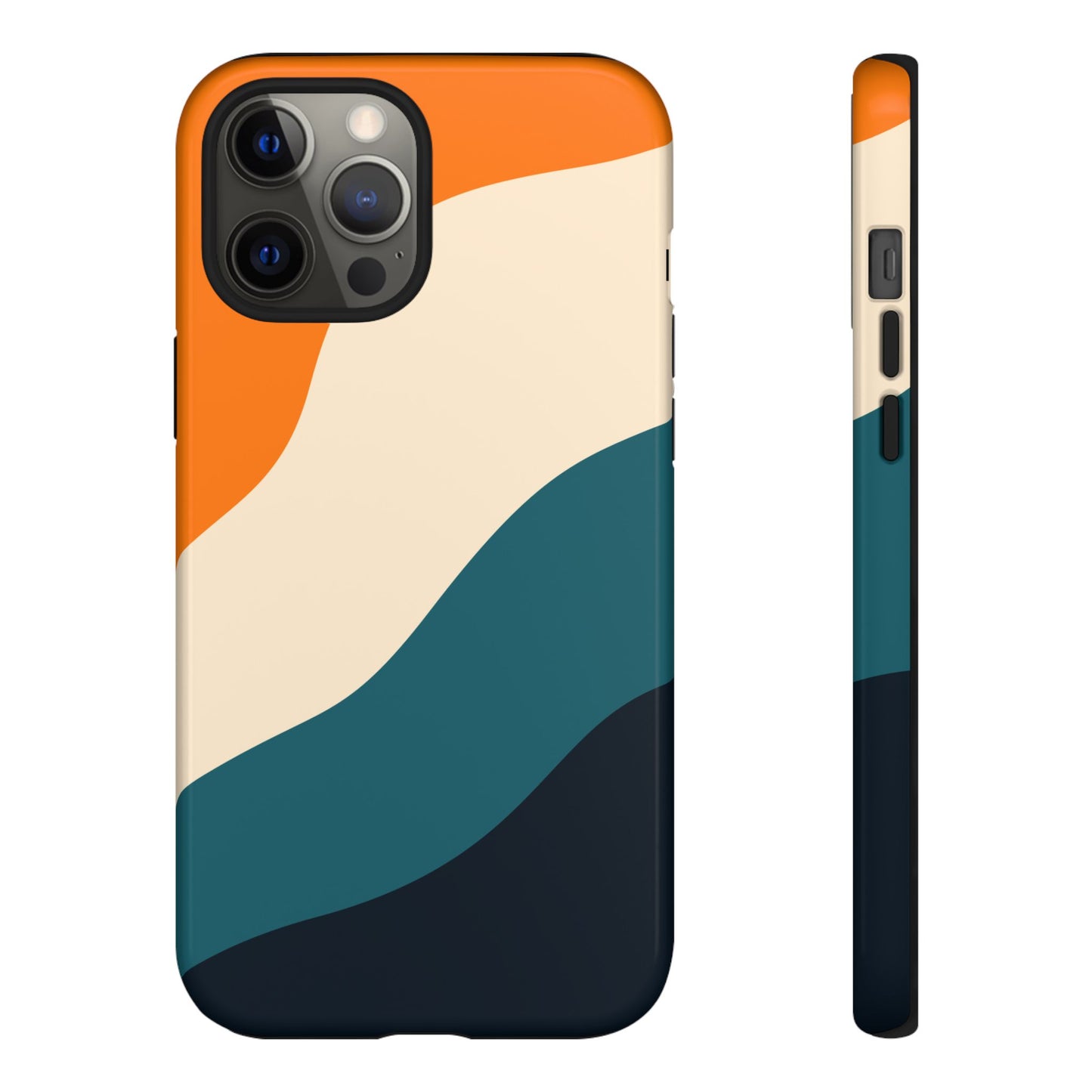 Blue Tide Wave Tough Phone Case