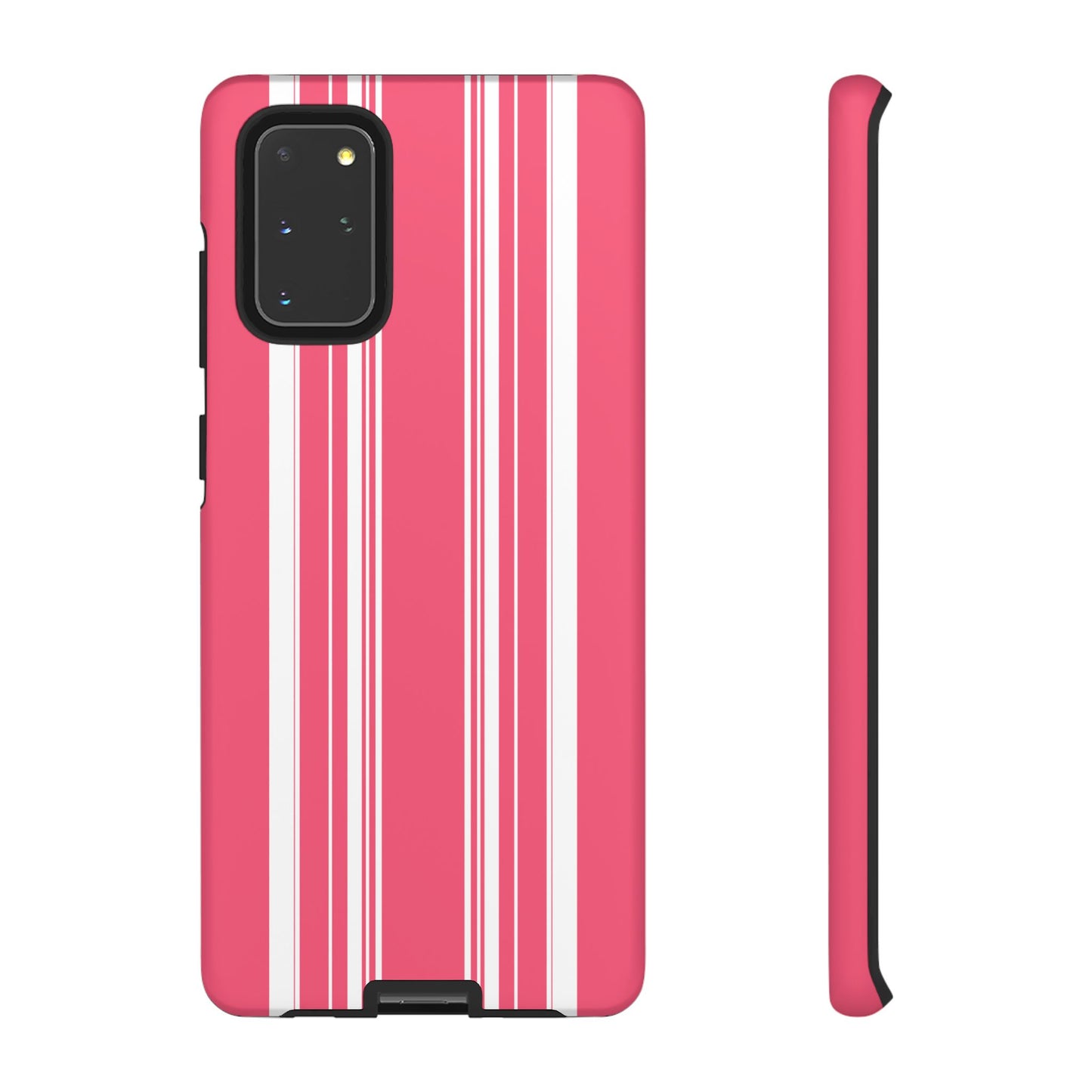 Pink Prep Stripe Tough Phone Case