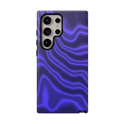 Neon Purple Flow Tough Phone Case
