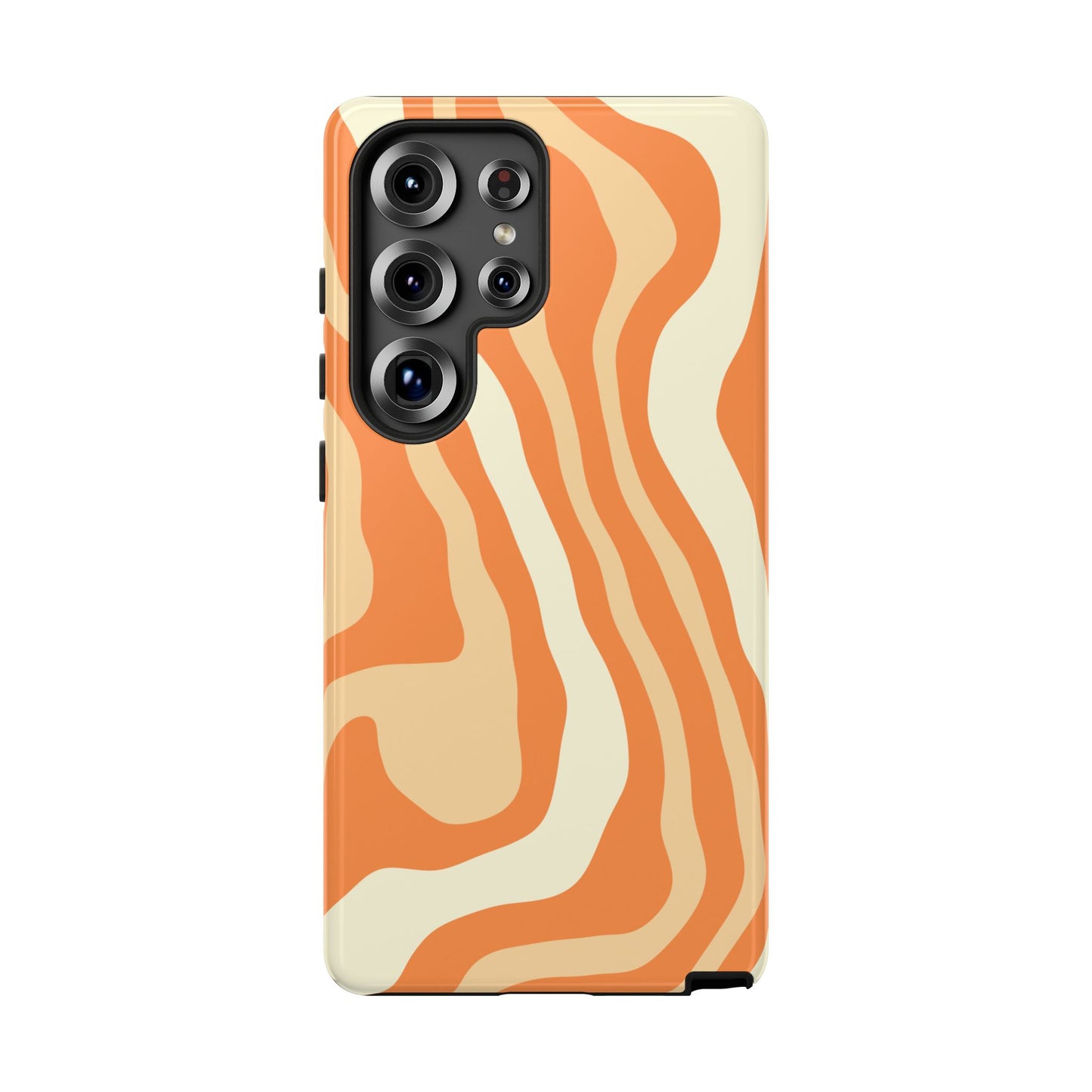Peach Cream Swirl Tough Phone Case