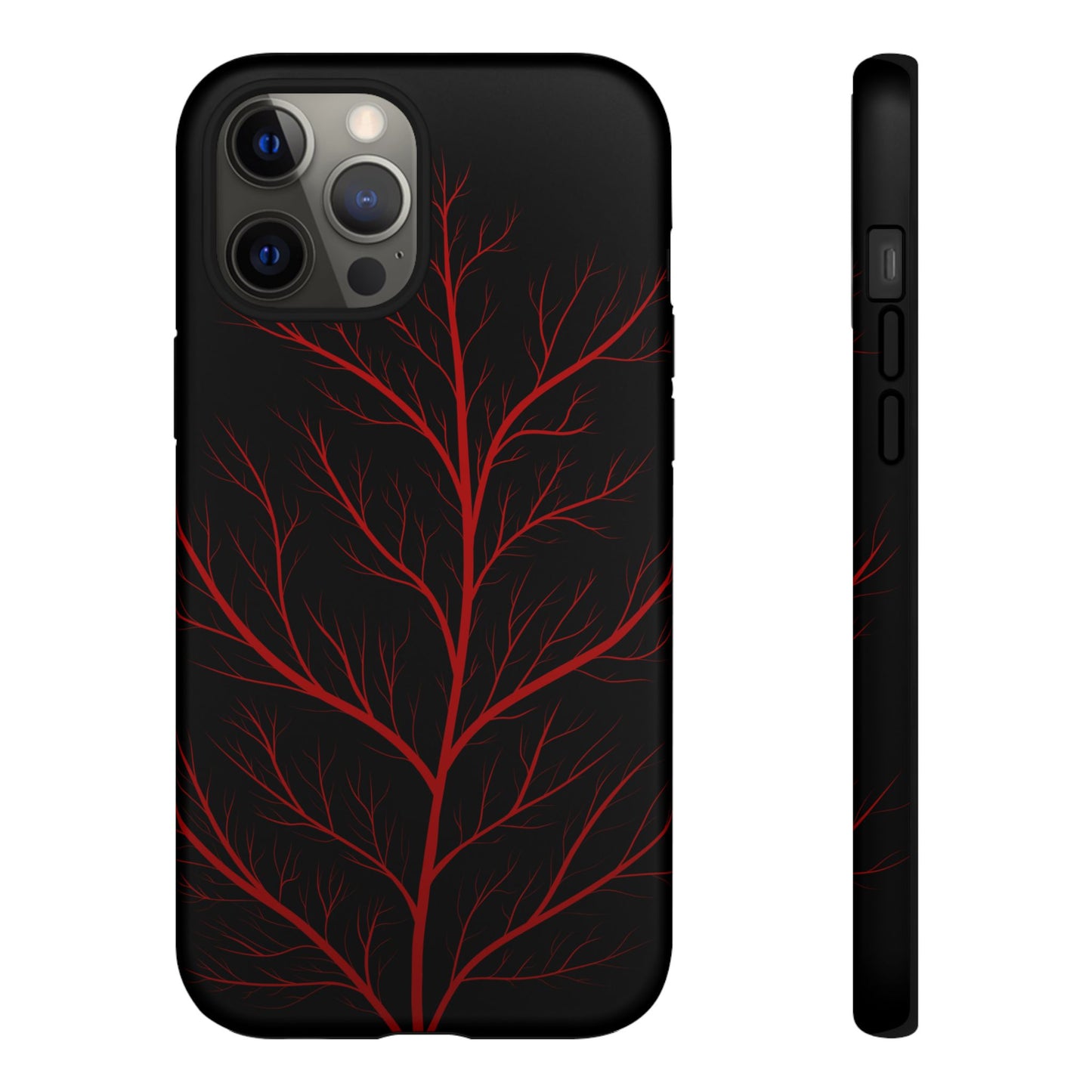 Crimson Branch Tough Phone Case