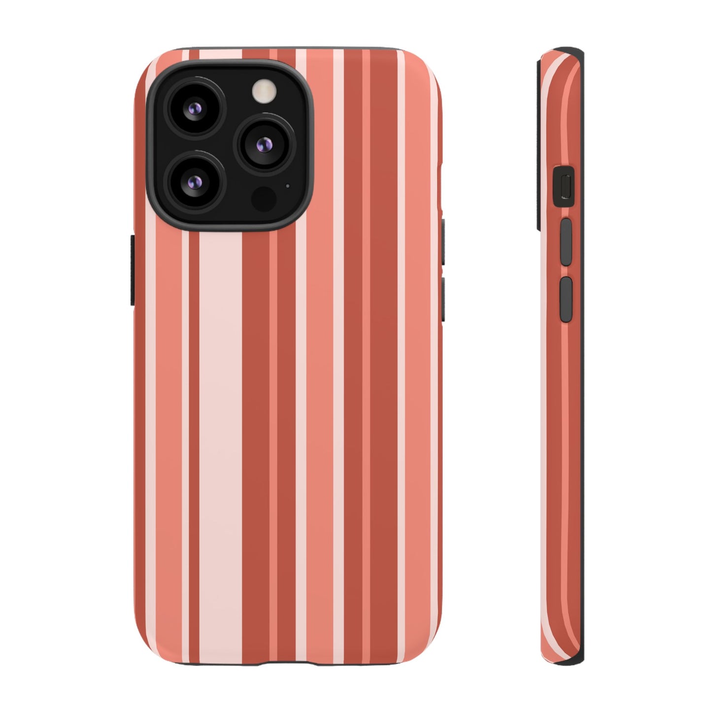 Terracotta Stripe Tough Phone Case