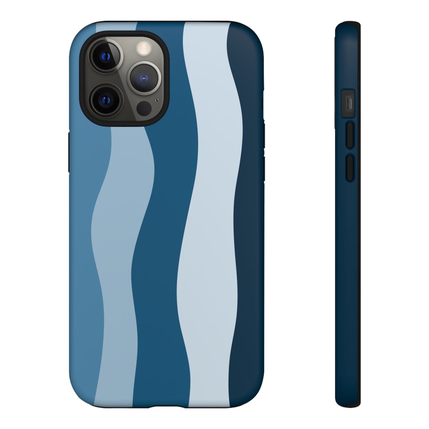 Blue Tide Wave Tough Phone Case