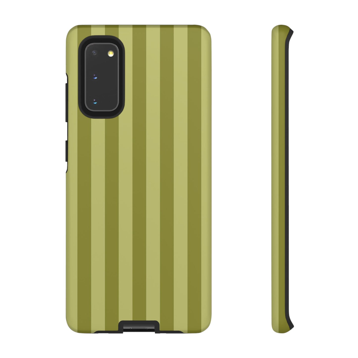 Olive Stripe Tough Phone Case