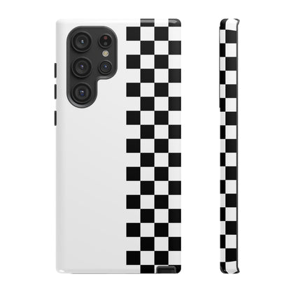 Checker Stripe Tough Phone Case