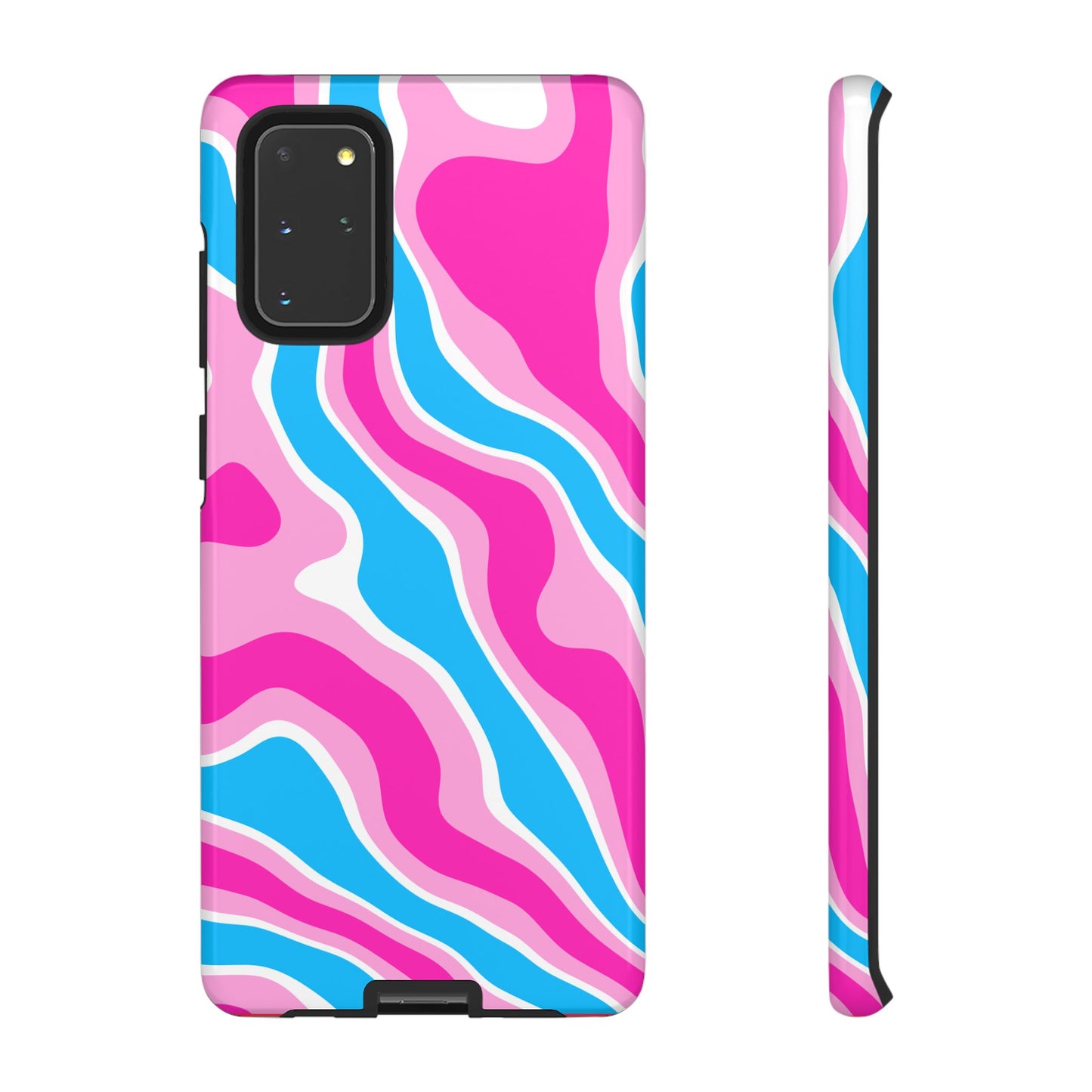 Candy Aqua Wave Tough Phone Case