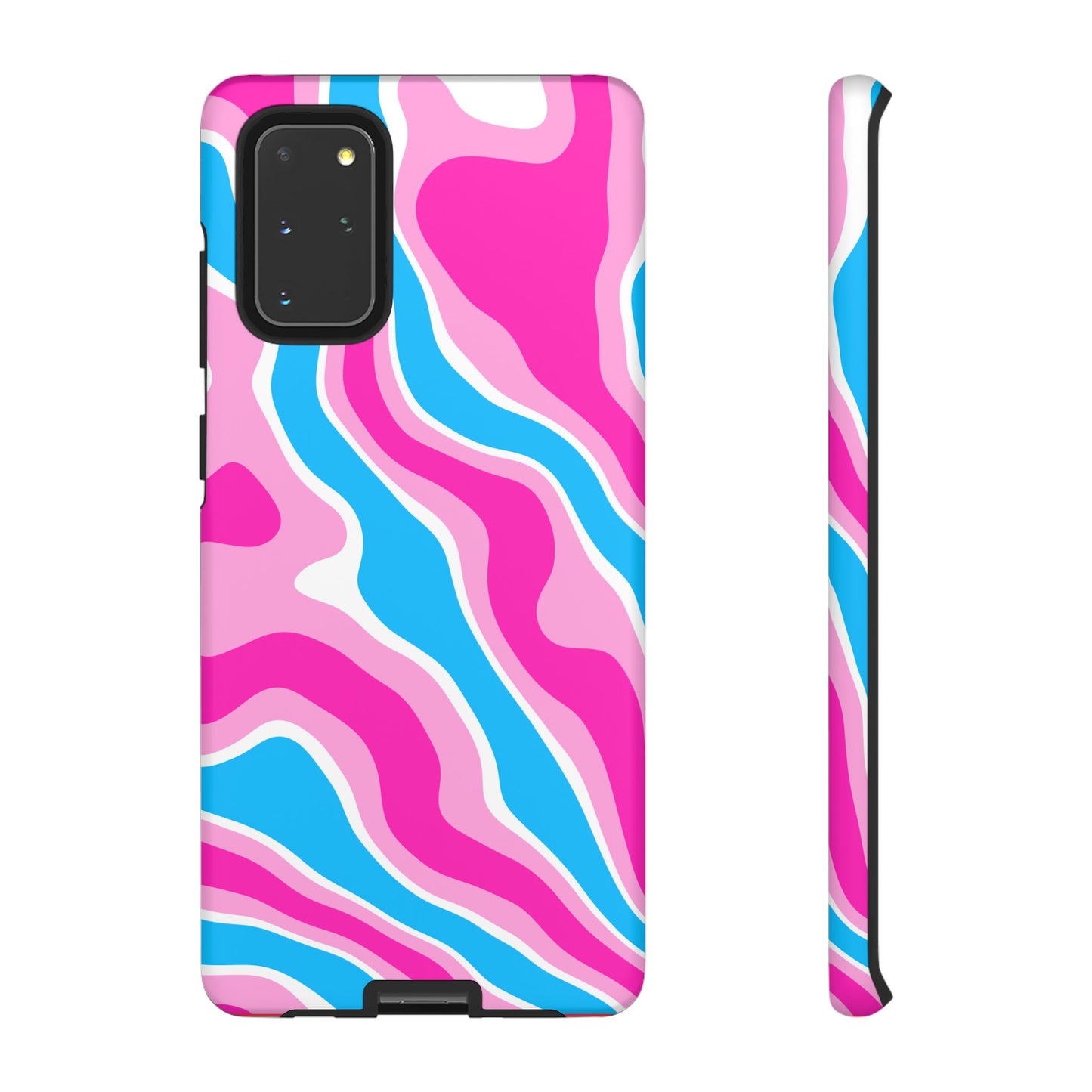 Candy Aqua Wave Tough Phone Case