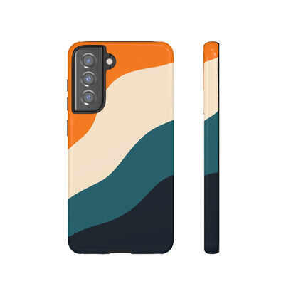 Blue Tide Wave Tough Phone Case