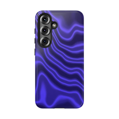 Neon Purple Flow Tough Phone Case