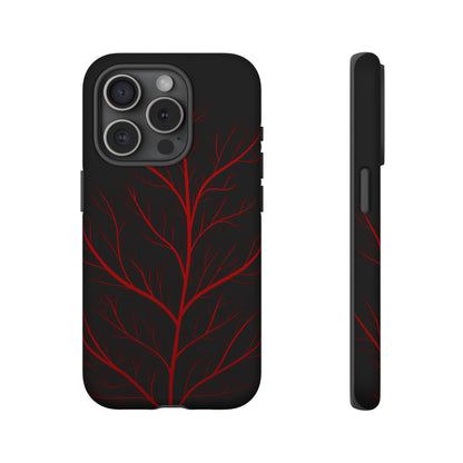 Crimson Branch Tough Phone Case