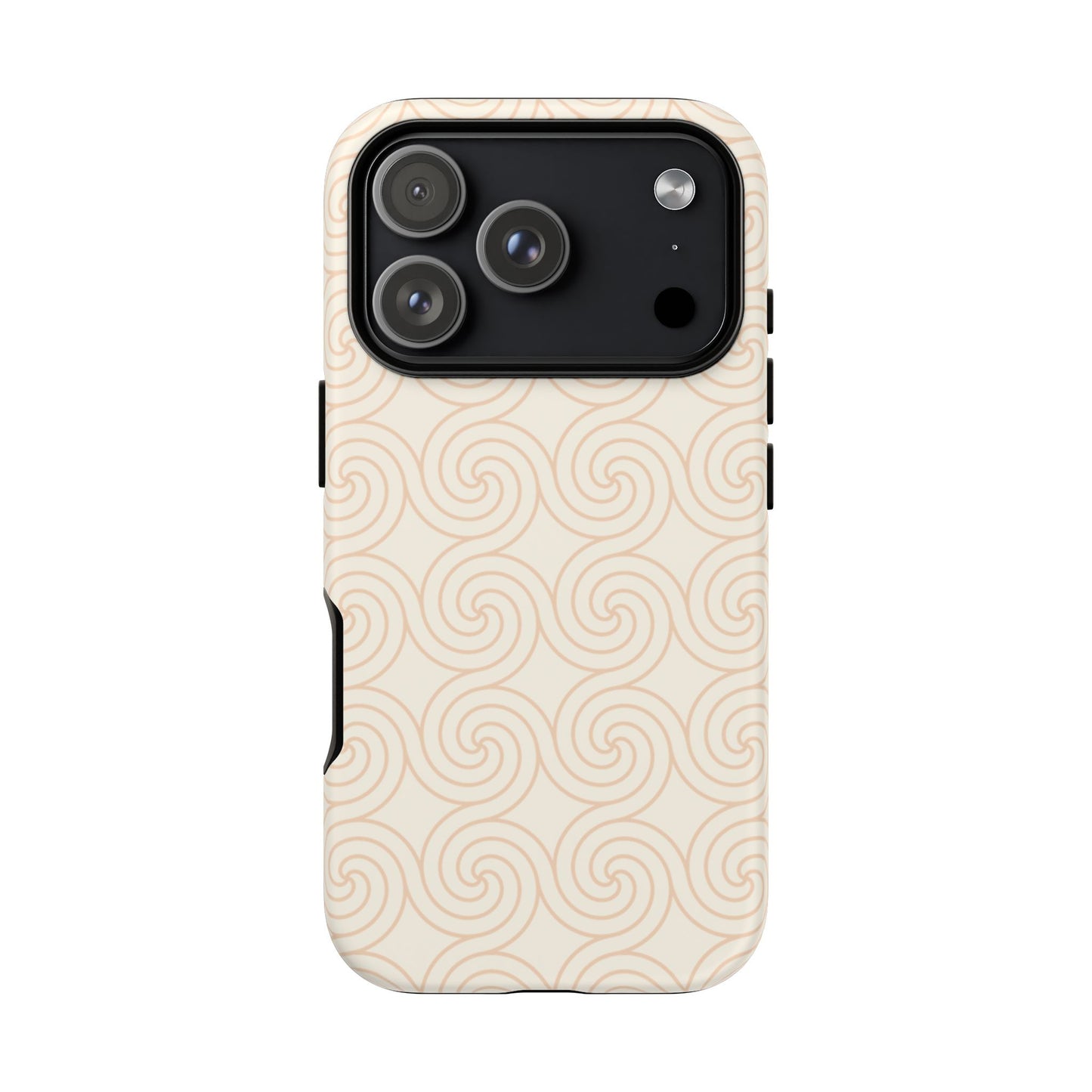 Soft Sand Spiral Tough Phone Case