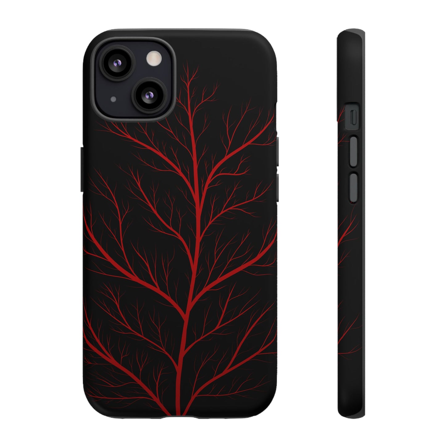 Crimson Branch Tough Phone Case