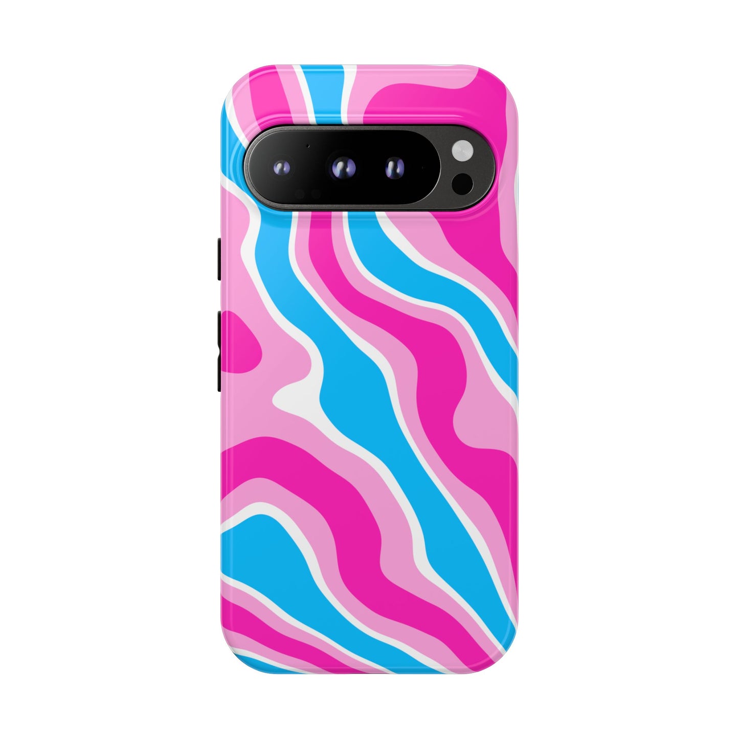 Candy Aqua Wave Tough Phone Case