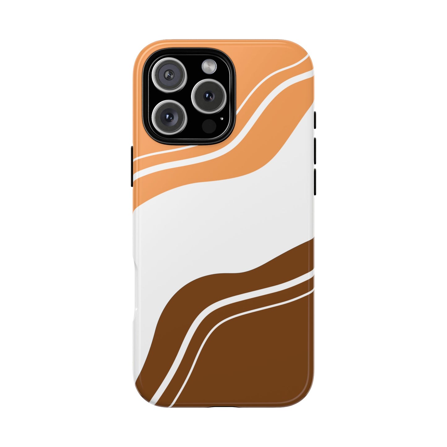 Caramel Cream Wave Tough Phone Case