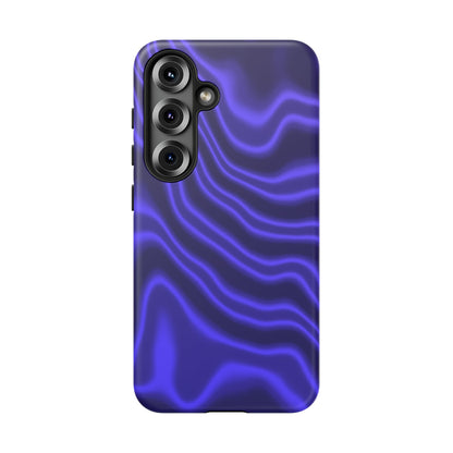 Neon Purple Flow Tough Phone Case