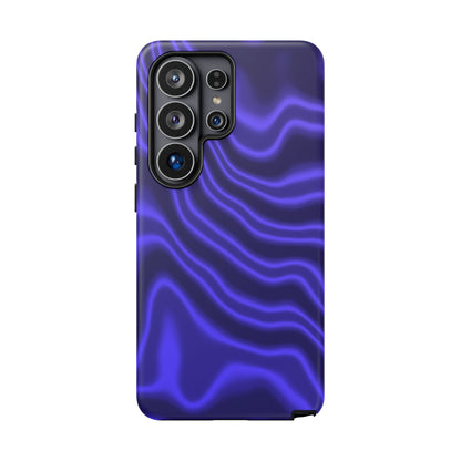 Neon Purple Flow Tough Phone Case