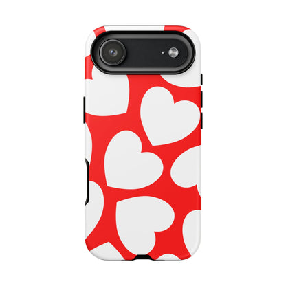 Love Pop Red Heart Tough Phone Case