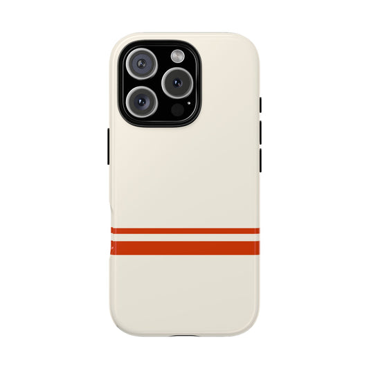 Vintage Sport Stripe Tough Phone Case