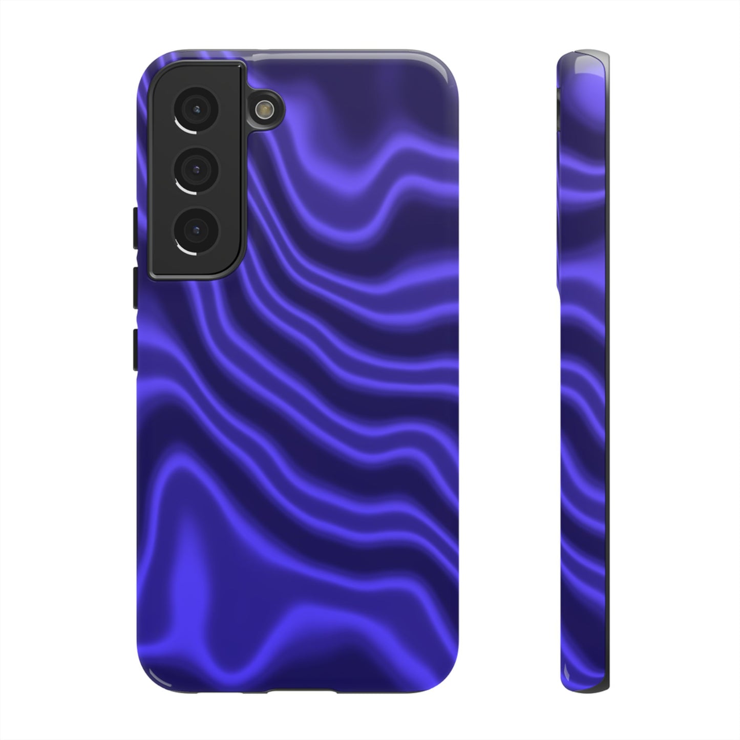 Neon Purple Flow Tough Phone Case