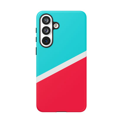 Aqua Pop Colorblock Tough Phone Case