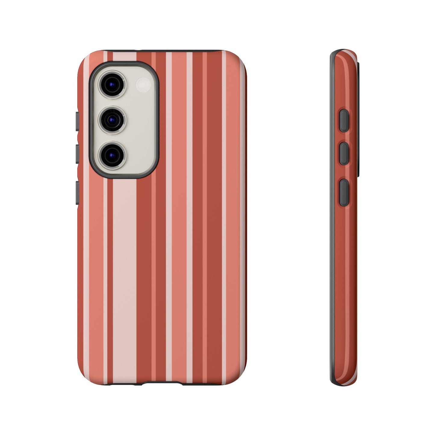 Terracotta Stripe Tough Phone Case