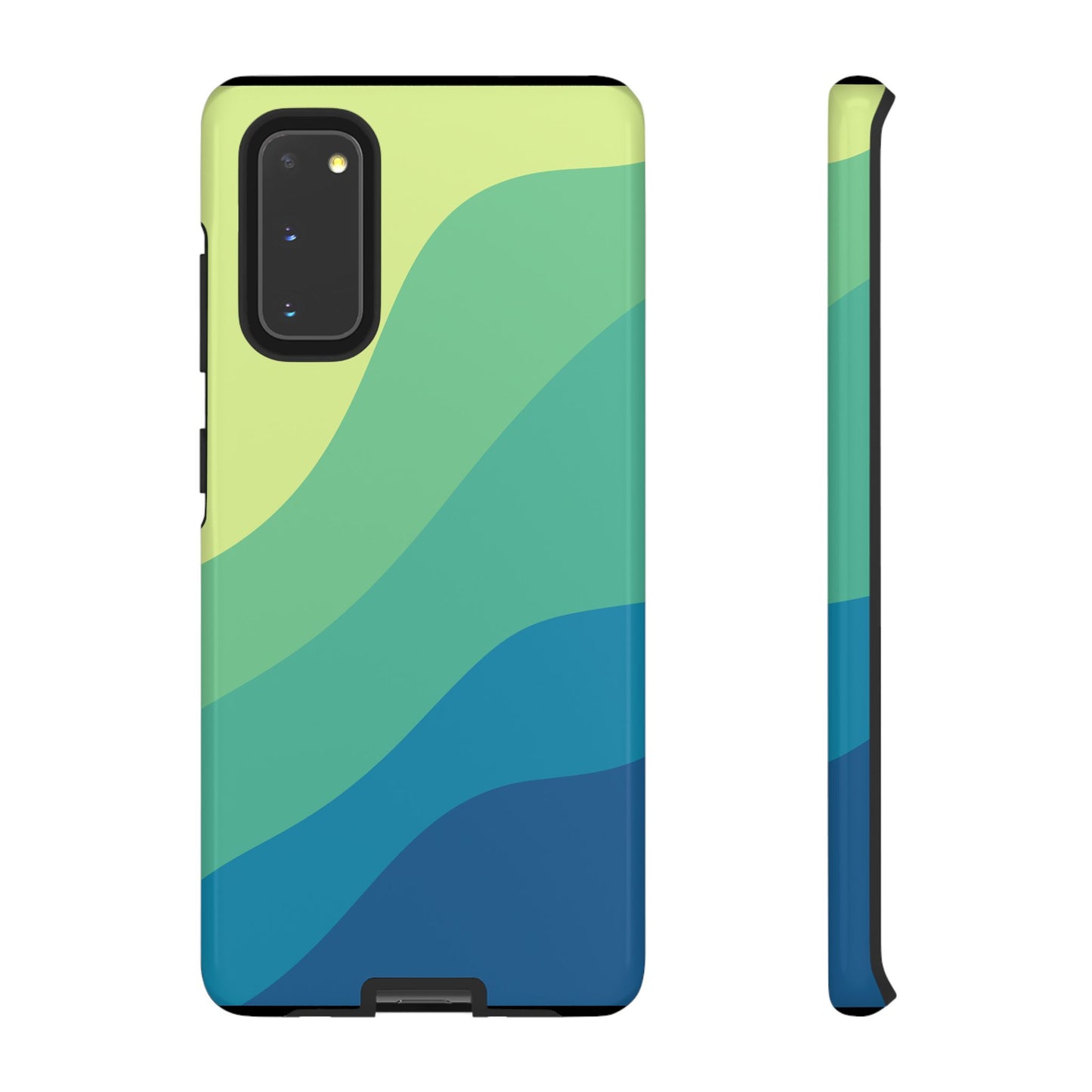 Coastal Green Wave Tough Phone Case
