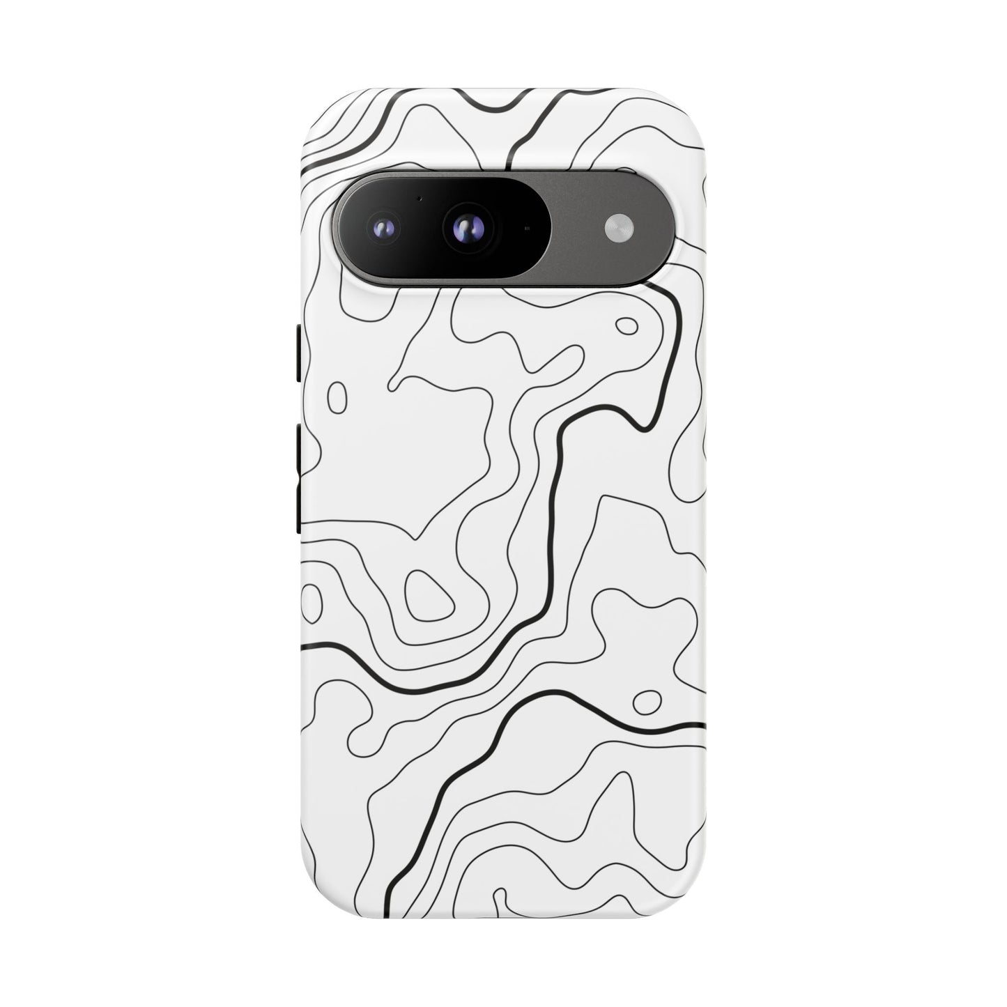 Minimal Topographic Tough Phone Case