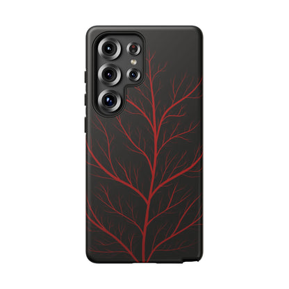 Crimson Branch Tough Phone Case