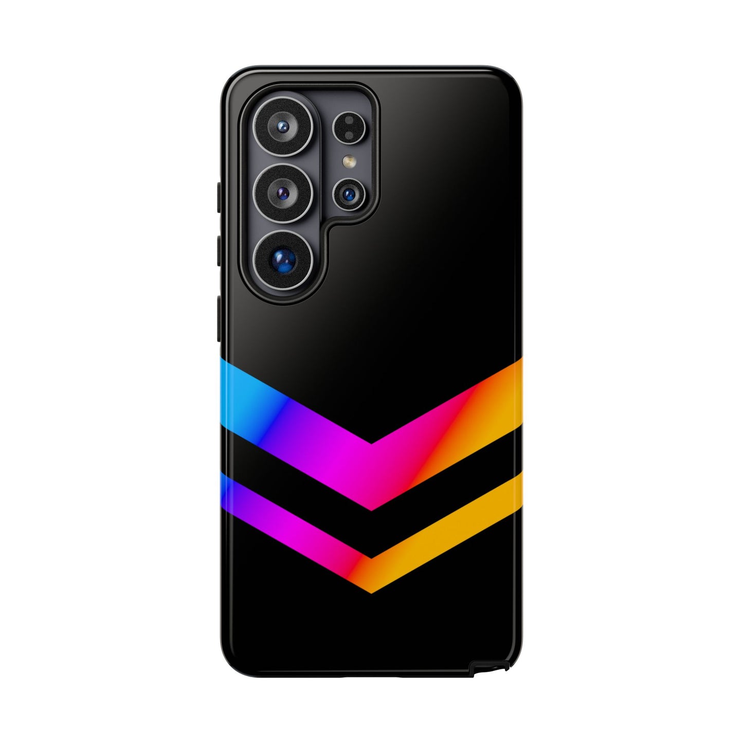 Neon V-Stripe Tough Phone Case