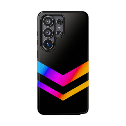 Neon V-Stripe Tough Phone Case