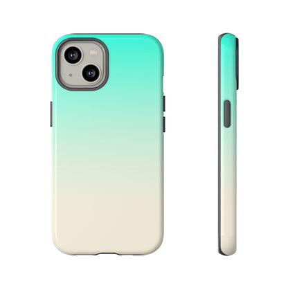 Aqua Cream Gradient Tough Phone Case