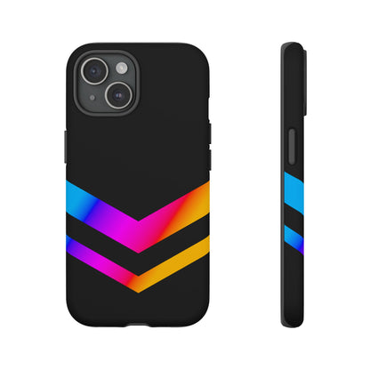 Neon V-Stripe Tough Phone Case