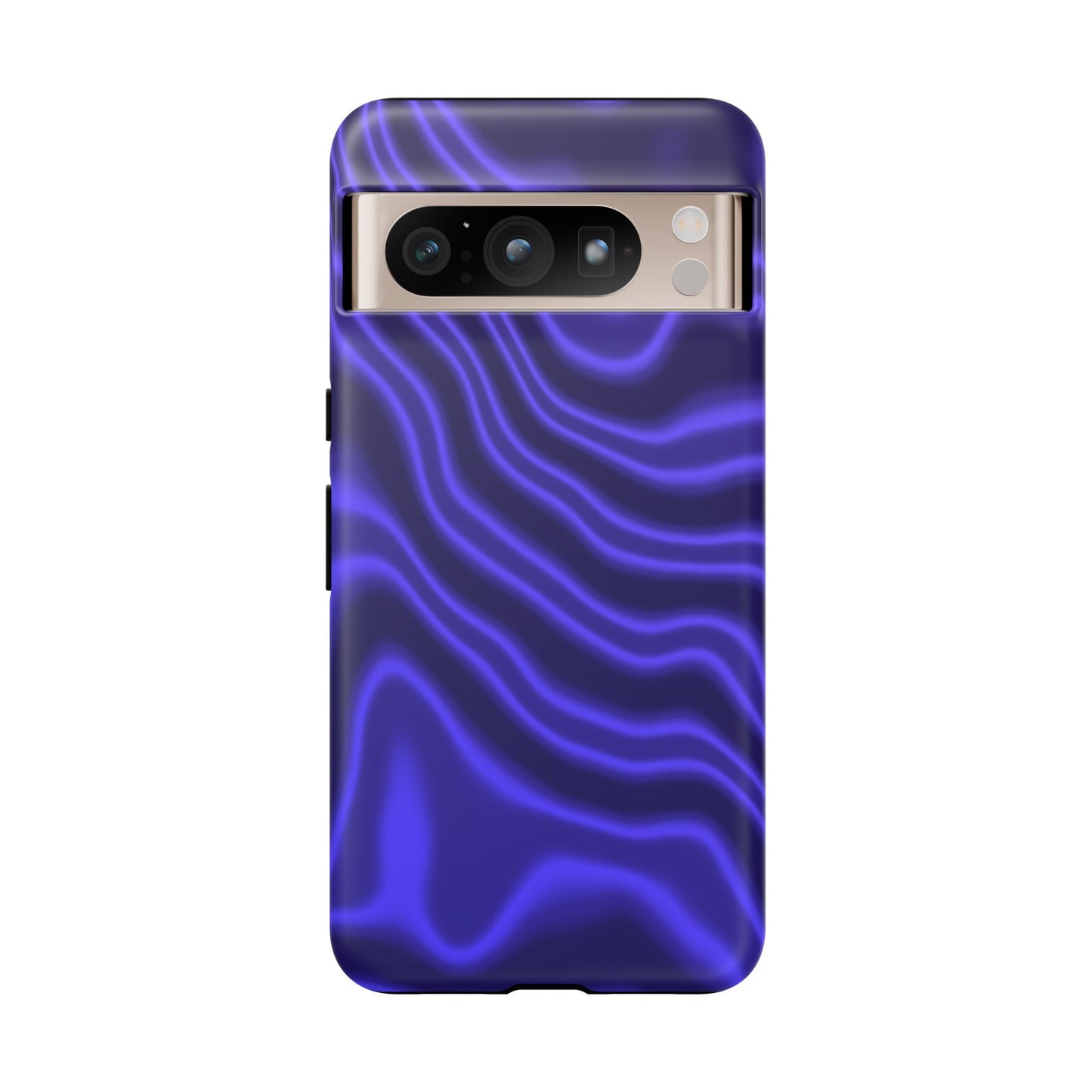 Neon Purple Flow Tough Phone Case