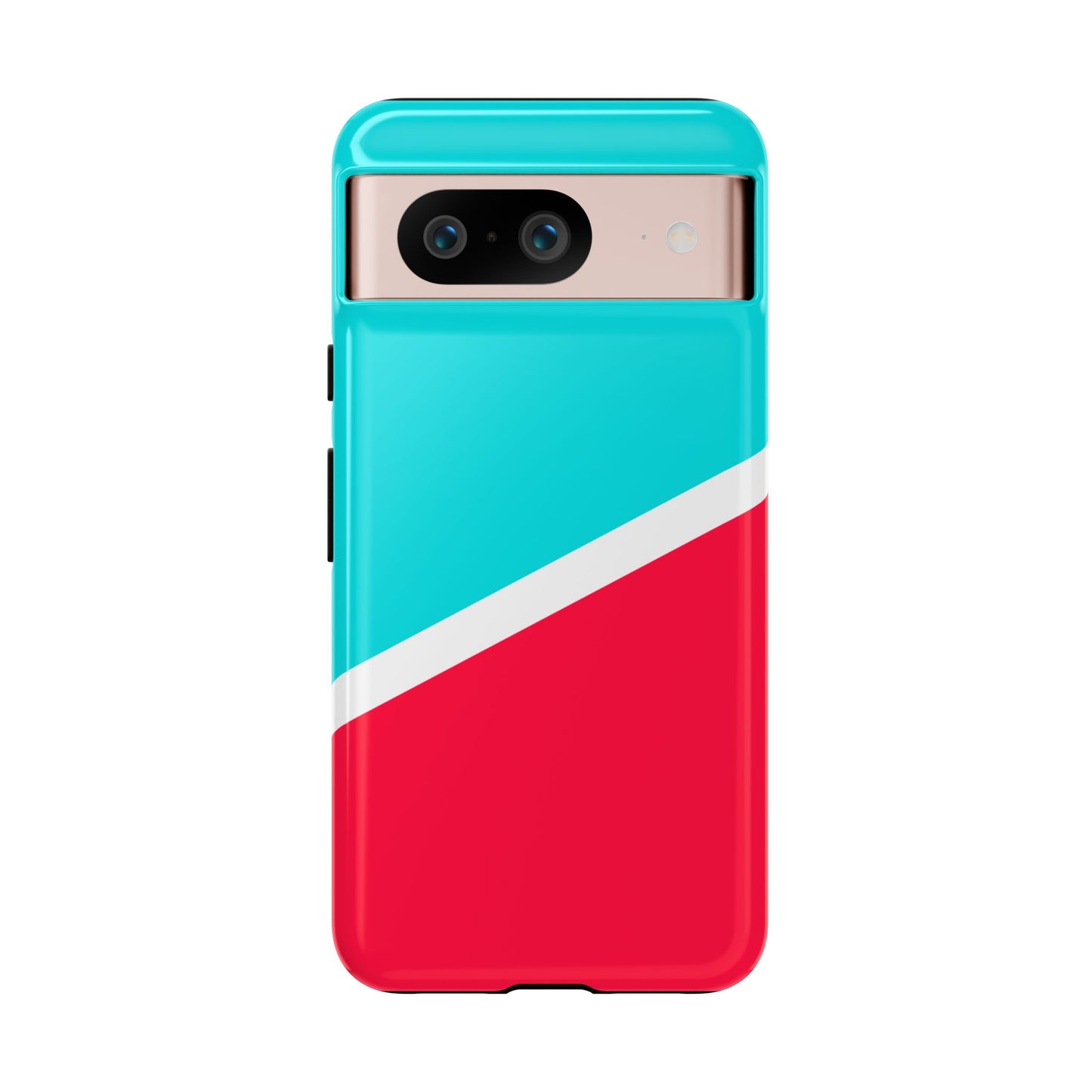 Aqua Pop Colorblock Tough Phone Case