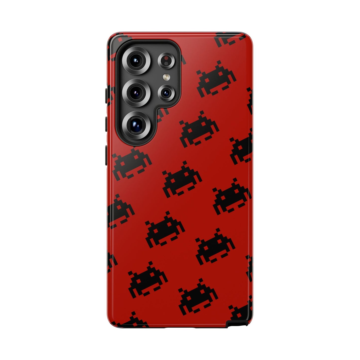 Red Pixel Alien Tough Phone Case