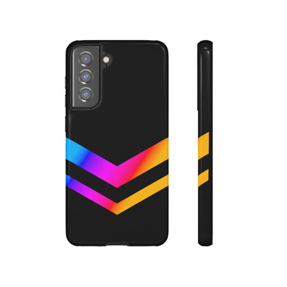 Neon V-Stripe Tough Phone Case