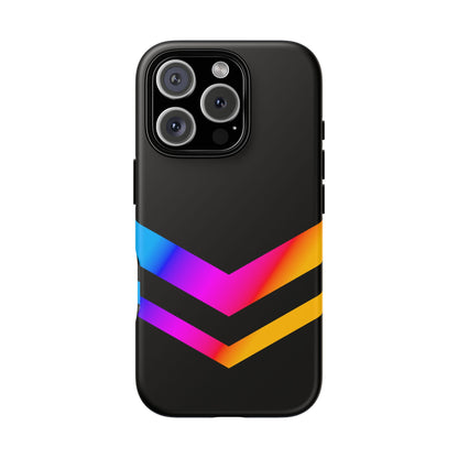 Neon V-Stripe Tough Phone Case
