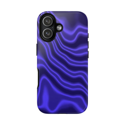 Neon Purple Flow Tough Phone Case