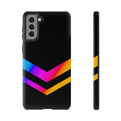 Neon V-Stripe Tough Phone Case