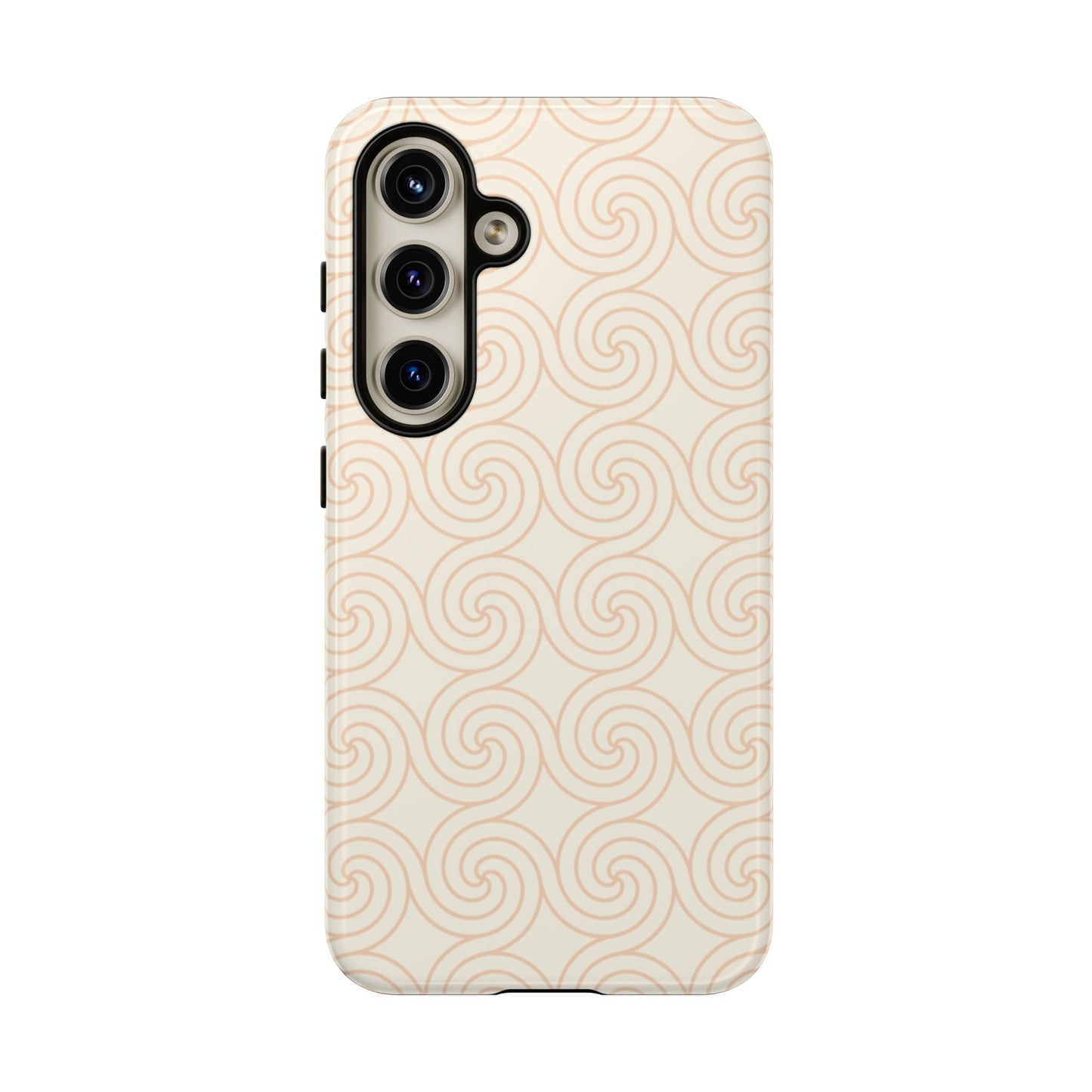 Soft Sand Spiral Tough Phone Case